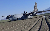Caça mais caro dos EUA colide com Hercules durante reabastecimento voo