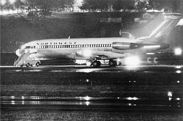 Boeing 727 durante sequestro de D.B.Cooper