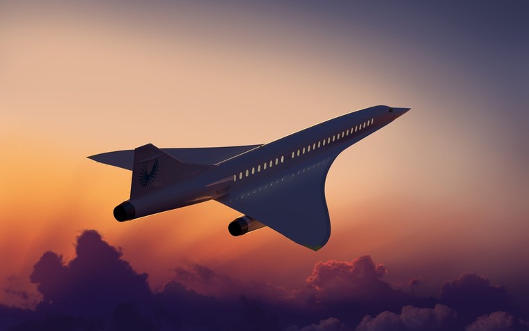 Fábrica do futuro avião comercial supersônico já tem endereço