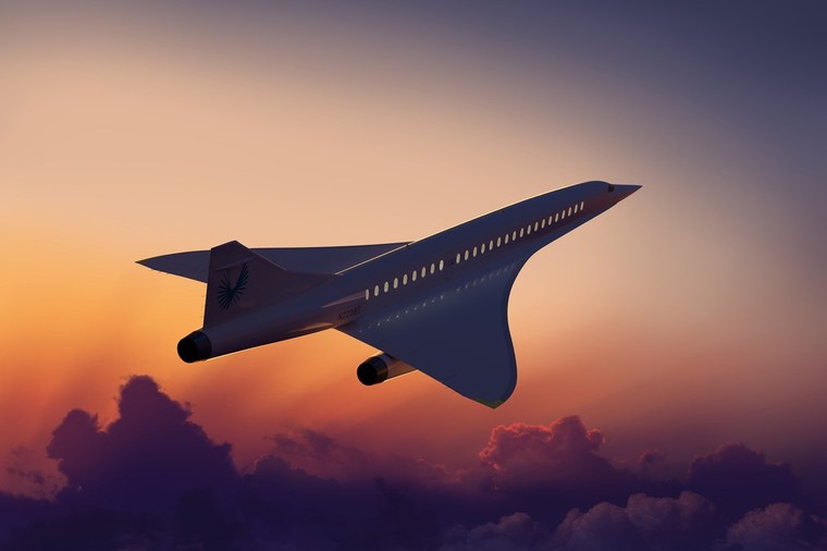 Overture o futuro avião supersônico comercial