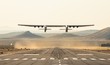 Maior avião do mundo conclui com êxito terceiro voo de teste