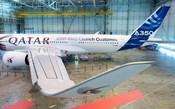 A350 XWB recebe as cores da Qatar Airways