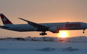 Maior motor de avião a jato foi trocado em clima polar