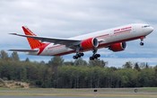 Air India contratará 80 copilotos para seus Boeing 777 e 787