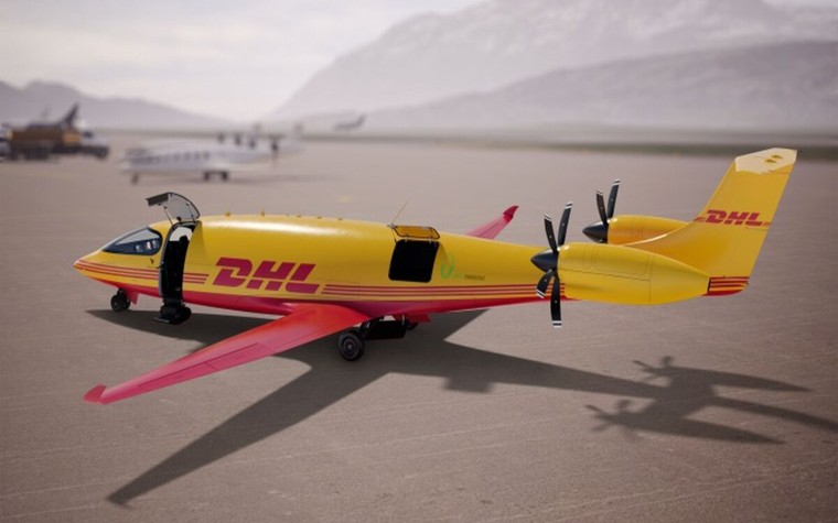 DHL Express encomenda 12 aviões elétricos de carga - Vimarsana News
