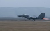 Caças F-15 dos EUA apoiaram policiamento aéreo da Romênia