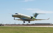 Terceira unidade do jato de negócios Citation Longitude realiza seu primeiro voo no programa de testes