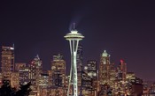 Drone bate no cartão postal de Seattle