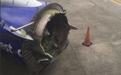 Falha estrutural causou explosão de motor que furou a fuselagem de avião em voo 