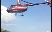Anac suspende helicóptero que sobrevoou iates e serviu de plataforma para mergulho de passageiro 